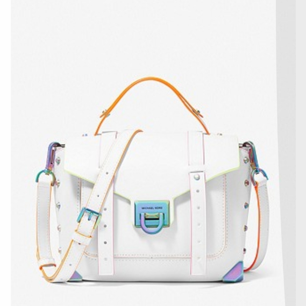 Michael Kors designer cross body bag, leather. - Picture 6 of 6